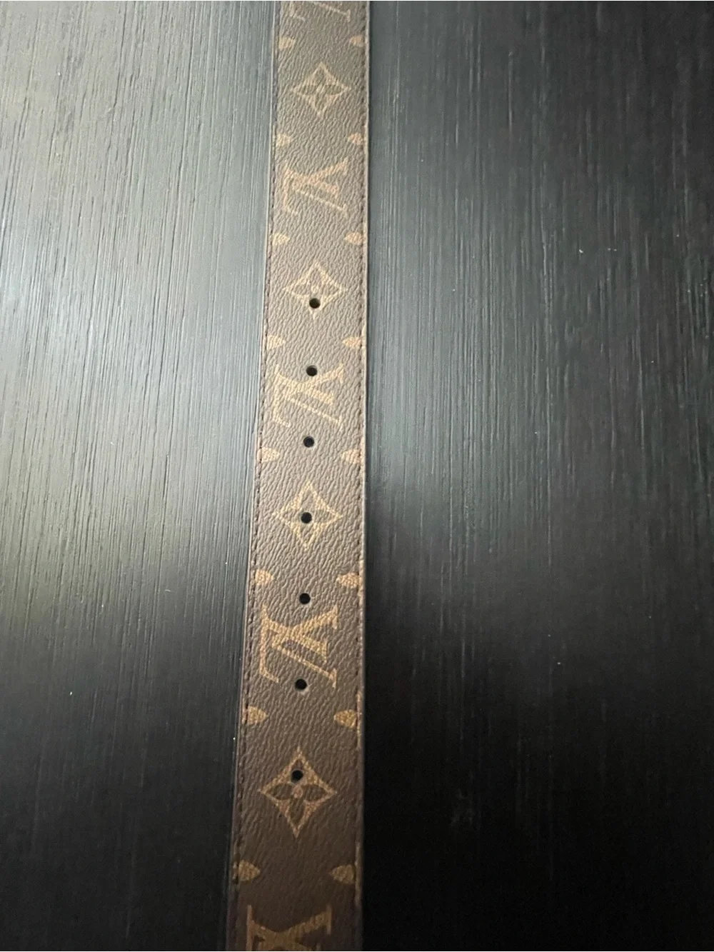 Louis Vuitton Men's Monogram Reversible LV Initiales Belt - Brown/Black 36/38